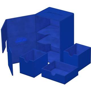 Ultimate Guard Twin Flip`n`Tray 160+ XenoSkin Monocolor Blue