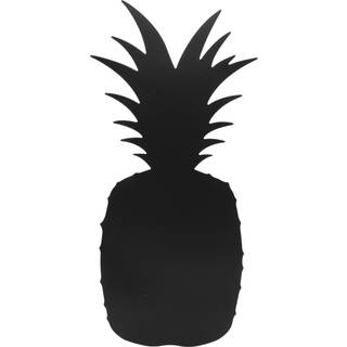 Securit chalkboard ananas Silhouet 23,6x49,3cm sort