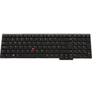 Lenovo - notebook replacement keyboard - Danish - Bærbar tastatur - til udskiftning - Dansk - Sort