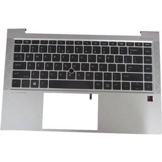HP 840/EB 14 G7 - US/I - BL - Bærbar tastatur - til udskiftning - Engelsk - Sølv