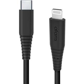 Zikko afans USB-C til MFi Lightning 1,5m kabel, Sort