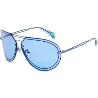 Police SPLA93 STEREO 1 R70B 67 Solbriller Kvinder Blue - Shiny Blue - 67mm