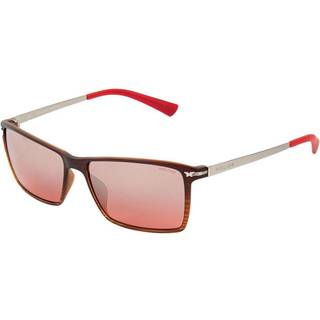 Police S1957 LOOK BLACK 3 ABRM 58 Solbriller Mænd Rød - Red - 58mm