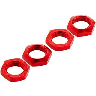 Arrma - AR330360/ ARAC9428 - Aluminum Wheel Nut 17mm Red: Nero (4)