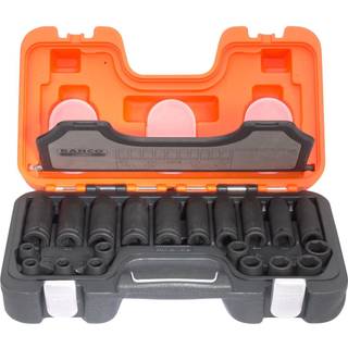 Slagtoppesæt 1/2" 10-19 mm 20 dele