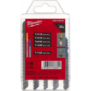 Milwaukee stiksavs klinge sortiment 35 ass klinger (4932479088)