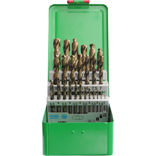 DJ TOOLS spiralborsæt DIN338 HSS-Co5 1-13×0,5mm