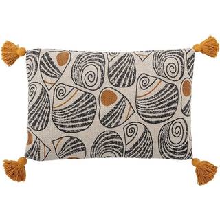 Bloomingville Bloomingville pude gule kvaster 40x60 cm Gul