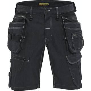 Blåkläder 1992 Håndværker Shorts stretch X1900 / Håndværker Arbejdsshorts stretch X1900 - C62 - Sort
