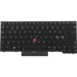 Lenovo Chicony - Bærbar tastatur - til udskiftning - Nordisk - Sort