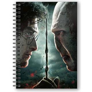 Harry Potter Notebook with 3D-Effect Harry Potter vs. Voldemort