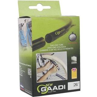 Gaadi FV47 700x35/40C Presta Slange Sort