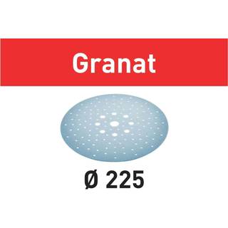 Sandpapir til excentersliber Festool Granat STF D225/128 P80 GR/25