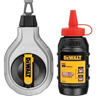 DeWALT Kridtsnor 6:1 Med Rødt Kridt - DWHT47408-0 ✓ På lager - klar til levering og afhentning