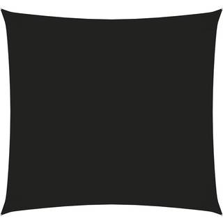 solsejl rektangulær 2x2,5 m oxfordstof sort