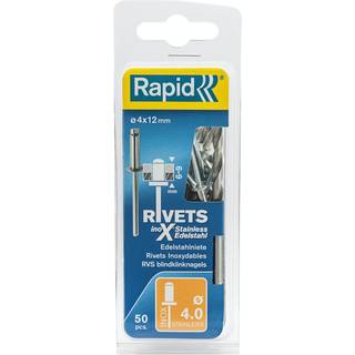 Nitter Rapid 5000380; 4,0x12 mm; 50 stk.; rustfrit stål