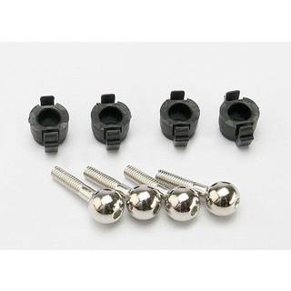 Traxxas 7033 Pivotballs & caps 4pcs