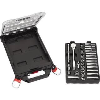 Milwaukee 4932478813 Skraldeskaft 3/8", med ærmesæt, 32 dele
