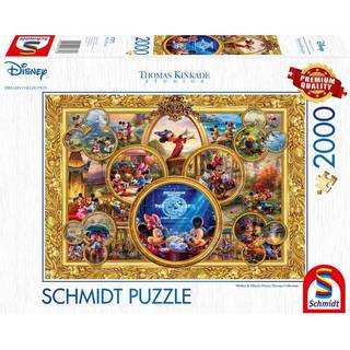 Schmidt Puzzle - Thomas Kinkade: Mickey & Minnie Dreams Collection (2000 pieces) Floor