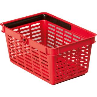 Rød indkøbskurv - 19L