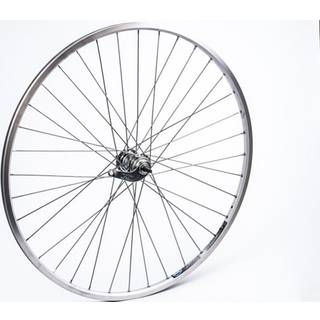 Connect Bakhjul 28" nav fast aksel, OLD 107 mm fodrum Singlespeed sølv