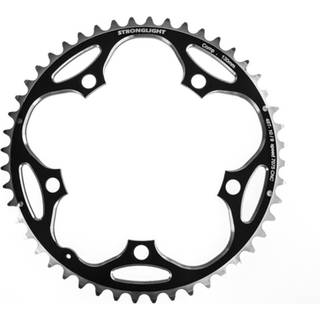Drev Stronglight Ø130 mm BCD 2x 9/10-Speed Alu 48T sort