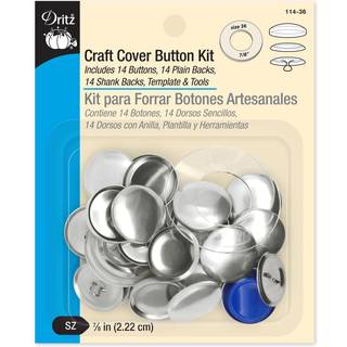 Dritz 114-36 Craft Cover-knap Kit med v?rkt?jsst?rrelse 36-7/8-tommer 14-s?t
