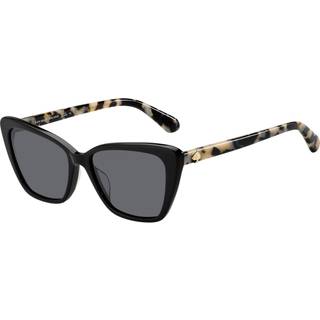 Kate Spade Lucca/G/S 807/M9 55 Solbriller Kvinder Black - Shiny Black - 55mm