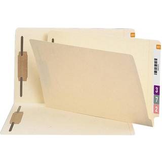 Smead Manila End Tab Fastener -mapper med forst?rkede faner Fanemappe Manila End Tab LGL
