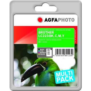 AGFAPHOTO Ink B/C/M/Y LC223VALPB