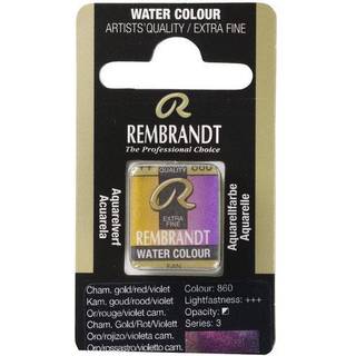 Rembrandt Løse Akvarelbrikker Ch.Gold Red/vio(860)