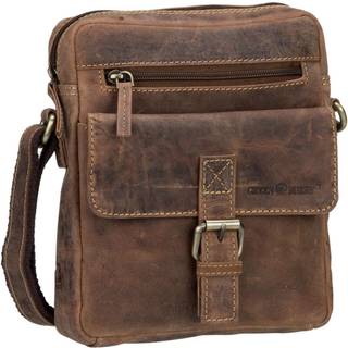 Herrentasche Leder 19x24cm Vintage | Greenburry.de 1663-25