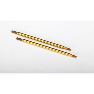 TRAXXAS 8463T Shock Shaft TiN-coated 74mm GTR (2)