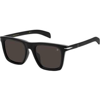 David Beckham DB 7066/F/S Asian Fit 807/IR 53 Solbriller Mænd Black - Shiny Black - 53mm