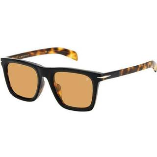 David Beckham DB 7066/F/S Asian Fit WR7/W7 53 Solbriller Mænd Black - Shiny Black - 53mm