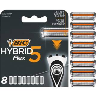 BIC Hybrid 5 Flex 8 stk. Barberblade