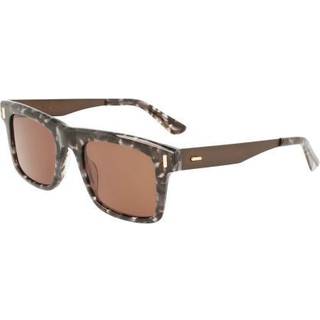 Calvin Klein Mand CK22511S 025 Solbriller Acetat Havana Brun Firkantet Normal