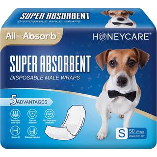 Honey Care All-Absorb A26 Mandhund Wrap 50 Count Lille
