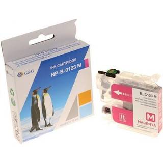 WL Blækpatron magenta, 800 sider 0LC123M Erstatter LC123M