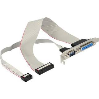 DELOCK Slotblech für je 1x Parallel/Serial Port intern zu extern