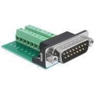 Terminal block adapter - Seriel 15 pin han til Terminal block