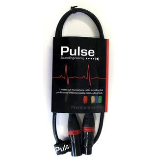 Pulse Mikrofonkabel 1m XLR/XLR