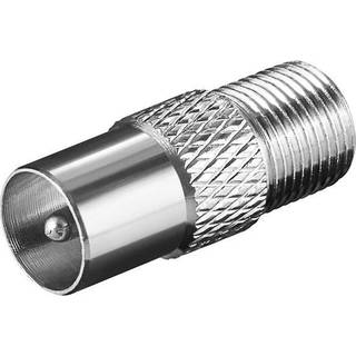 Pro F-adapter: F female > Coaxial male