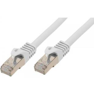 Cat 7 S/FTP LSZH Netværkskabel - Hvid - 15 m
