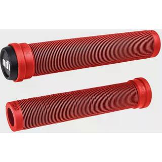 ODI Longneck SLX Flangeless BMX Grips Red