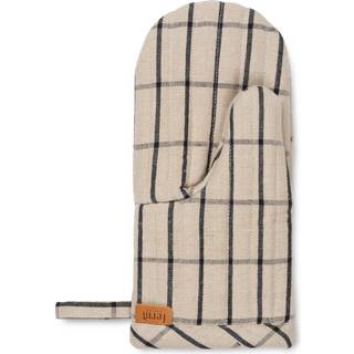 Ferm Living Hale grillhandske Sand/Sort