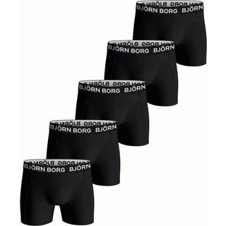 Björn Borg Men's Cotton Stretch Boxer 5-pack Multipack 1, L