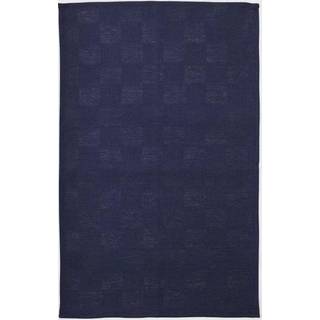 Audo Copenhagen - Papilio Tea Towel 40X64 Cm 2-Pack - Indigo - Viskestykker - Mentze Ottenstein+Rosholm - Hvid,Blå