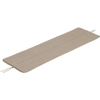 Muuto Linear Pude Til Steel Bænk 110 cm Varm Beige