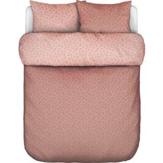 Marco polo sengetøj - 140x220 cm - Verin Coral pink - 2 i 1 sengesæt - 100% Bomuldssatin sengetøj - Marc O'Polo